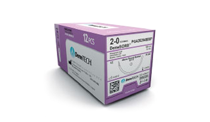 DemeTECH's PGA suture - DemeSORB